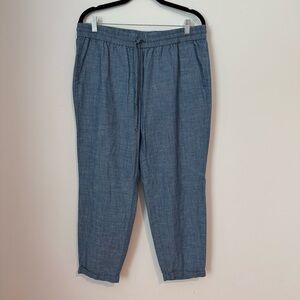 J. Crew Chambray Blue Pants
